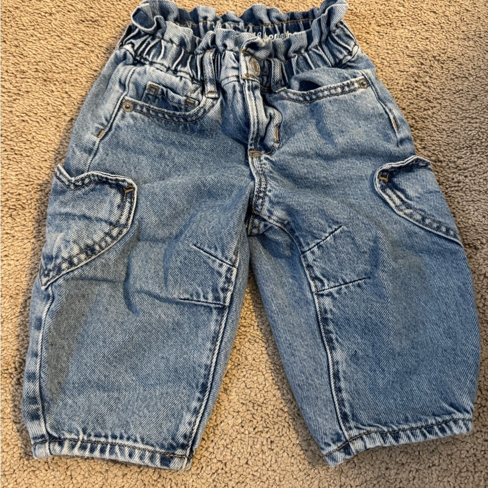 Baby GAP Kids Light Blue Horseshoe Jeans